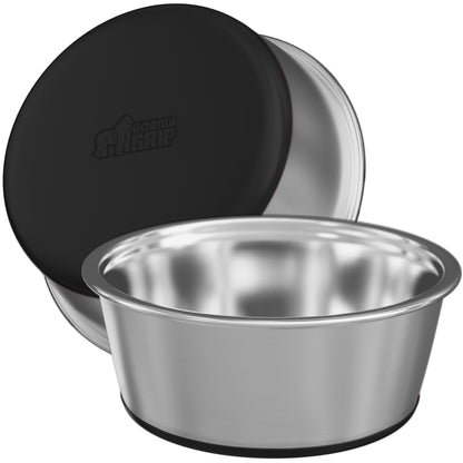 Gorilla Grip Stainless Steel Dog Bowls product image